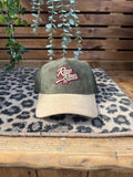 Khaki and cream Rae Rae's Trucker Hat