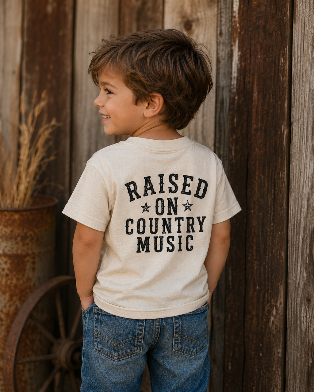 Raised on country music Tee