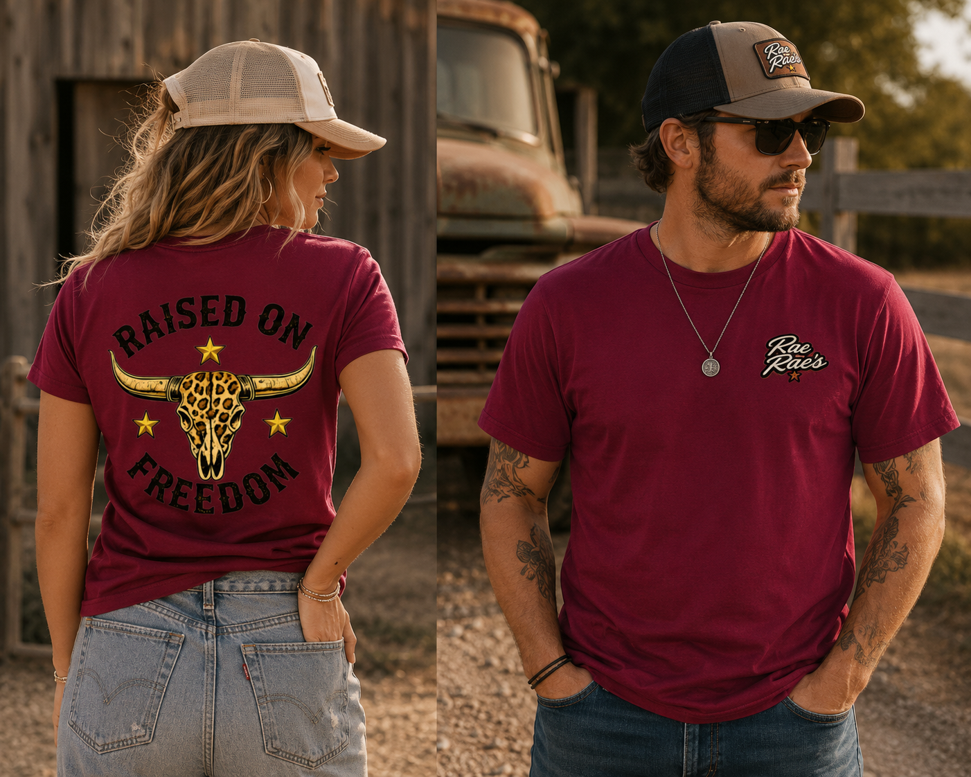 Wild and Free Unisex Tee - Various Colours available