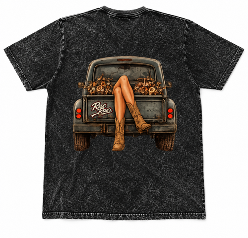 Boots & Backroads Tee - Acid Wash
