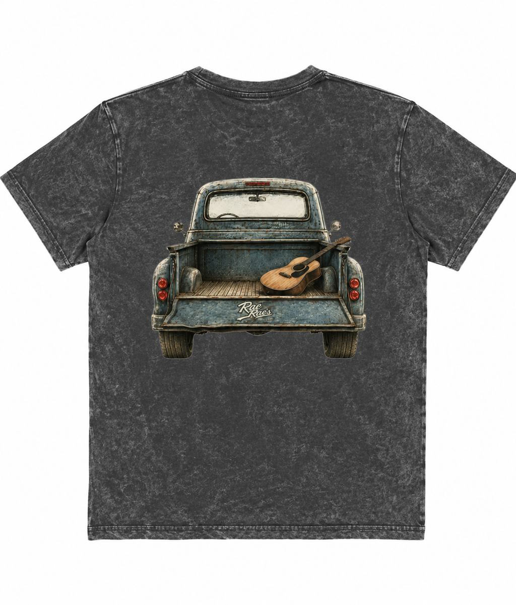 Vintage truck & Guitar Tee - Various colours