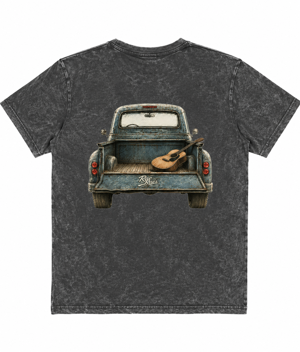 Vintage truck & Guitar Tee - Various colours