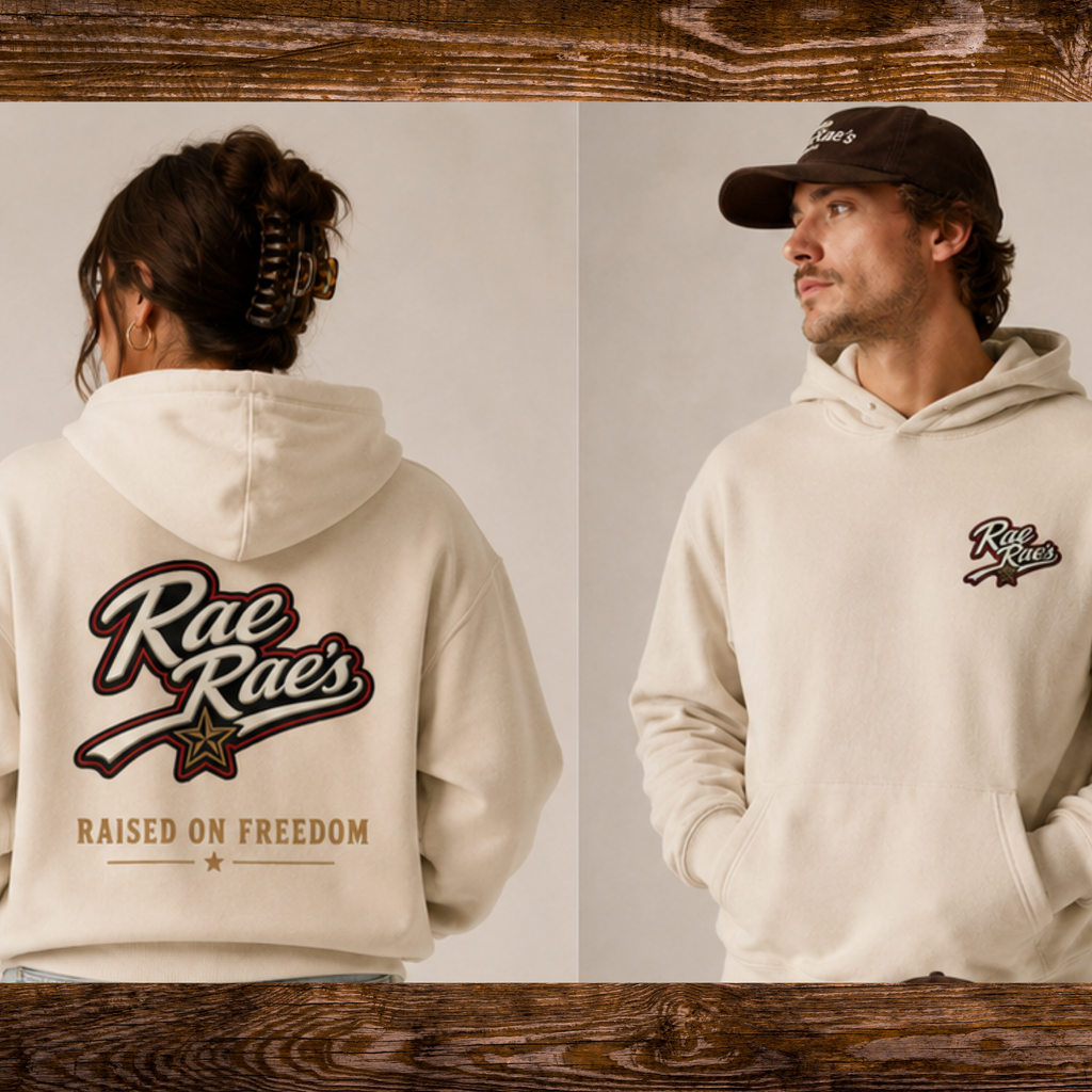 Freedom heavyweight premium hoodie - Vanilla milkshake